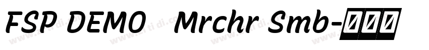 FSP DEMO   Mrchr Smb字体转换